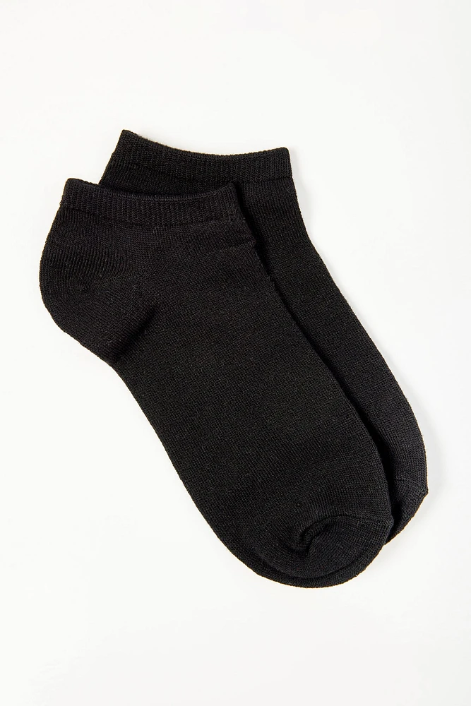 Solid Bamboo Ankle Socks