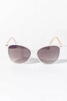 Pantos Sunglasses with Twisted Metal Arms