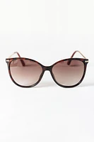 Pantos Sunglasses with Twisted Metal Arms