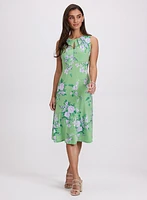 Floral Keyhole Dress