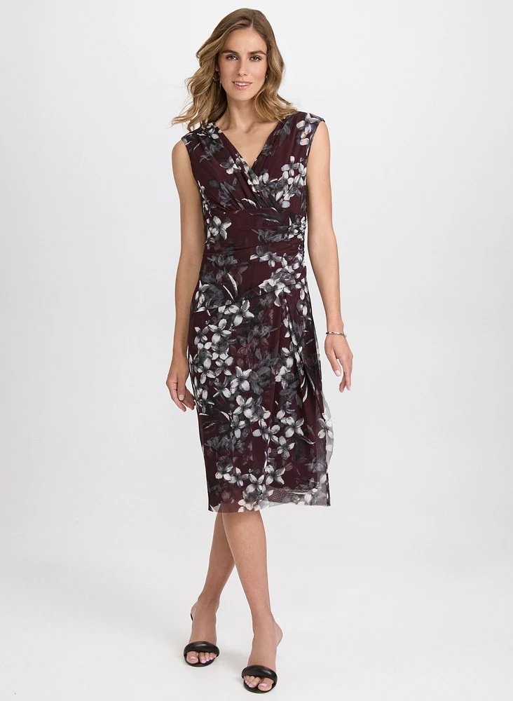 Mesh Floral Dress