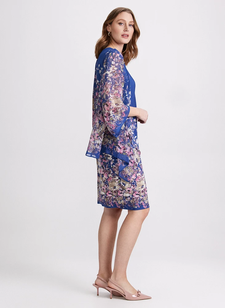 Floral Illusion Dress
