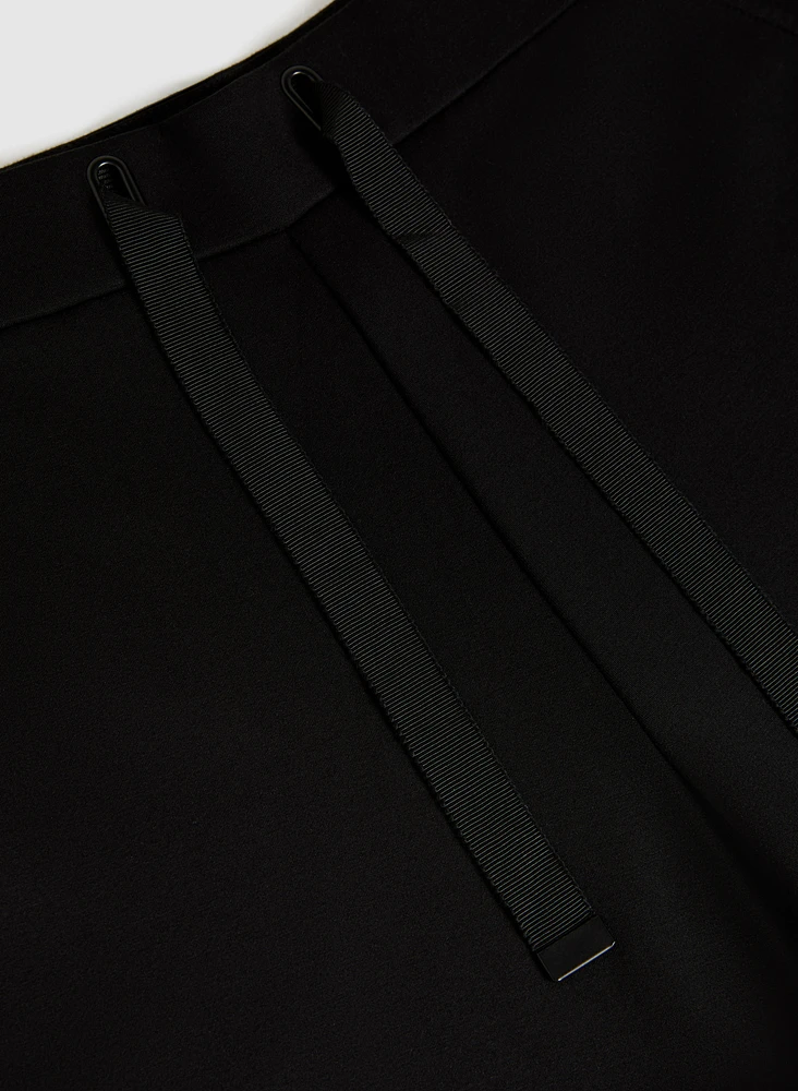 Pull-On Straight Leg Pants