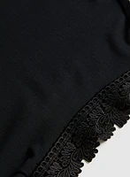 Crochet Trim T-Shirt