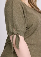 Tied Sleeves Top