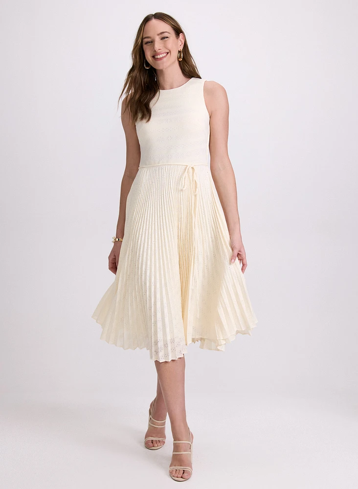 Striped Lace Dress
