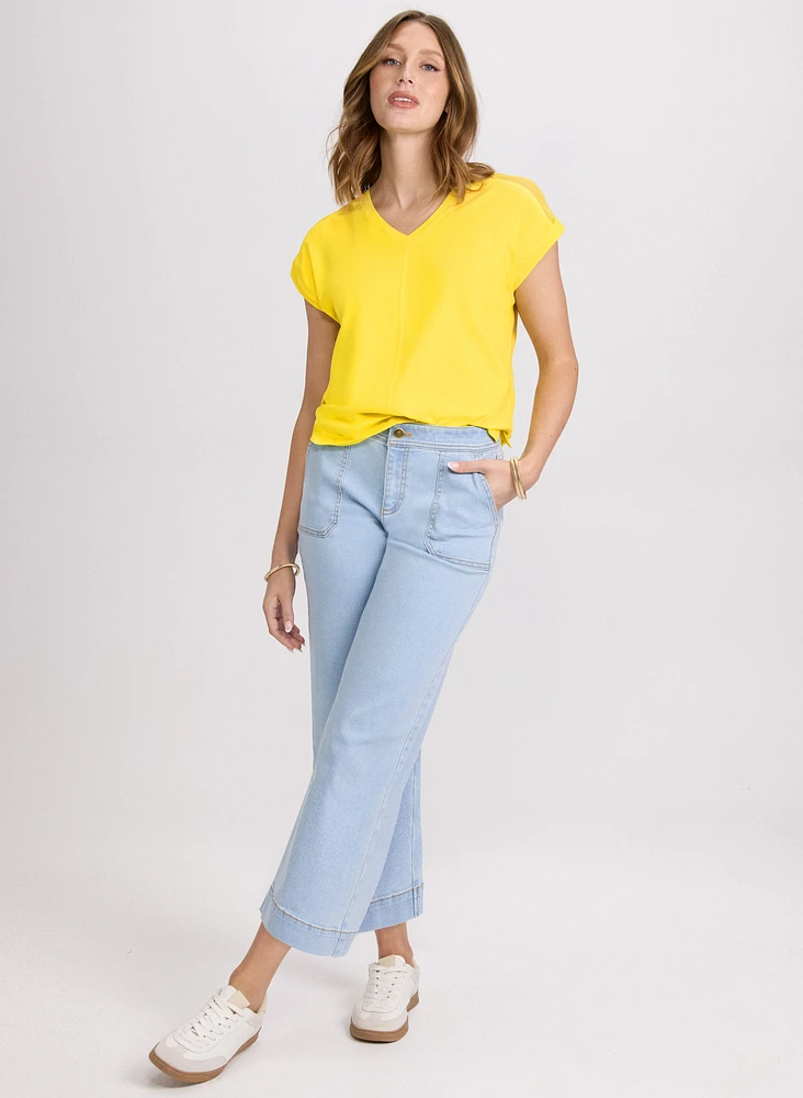 Mesh Insert T-Shirt