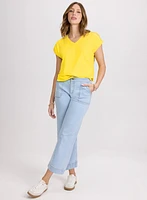 Mesh Insert T-Shirt