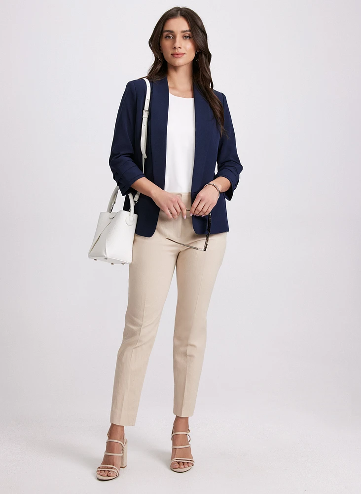Emma Slim-Leg Denim Pants