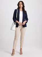 Emma Slim-Leg Denim Pants