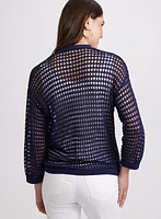 Open Knit Cardigan