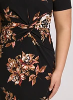 Floral V-Neck Dress