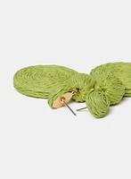 Tiered Raffia Earrings