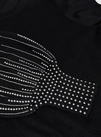 Stud Detail Knit Sweater