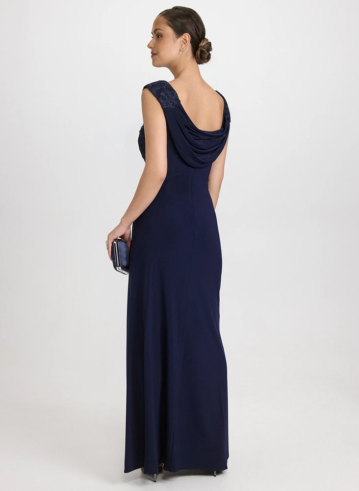 Robe à bustier en dentelle