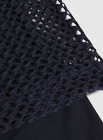 Short Sleeve Crochet Top