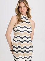 Striped Crochet Dress