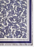 Satin Paisley Scarf