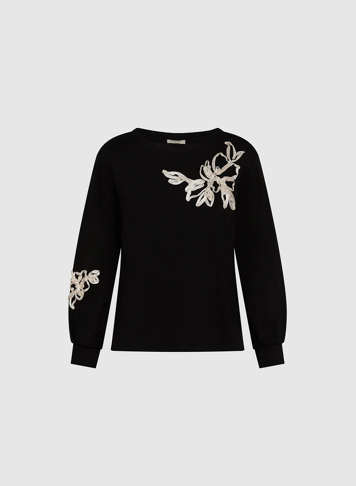 Floral Embroidered Top