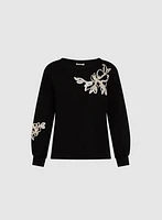 Floral Embroidered Top