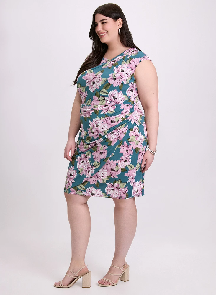 Floral Jersey Dress