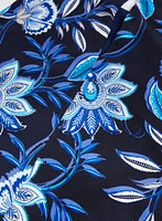 Robe sans manches à motif cachemire