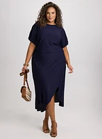 Eyelet Midi Dress
