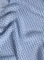 Openwork Knit Short Sleeve Sweater
