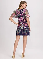 Floral Embroidered Dress