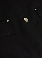 Button-Down Bomber Jacket