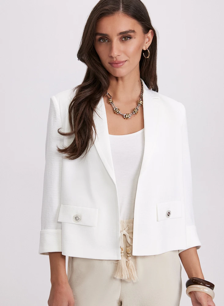 Short Notch Collar Jacket