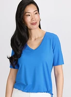 T-shirt à cordon de serrage
