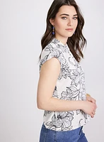Floral Print Top