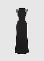 Crystal Embellished Dress