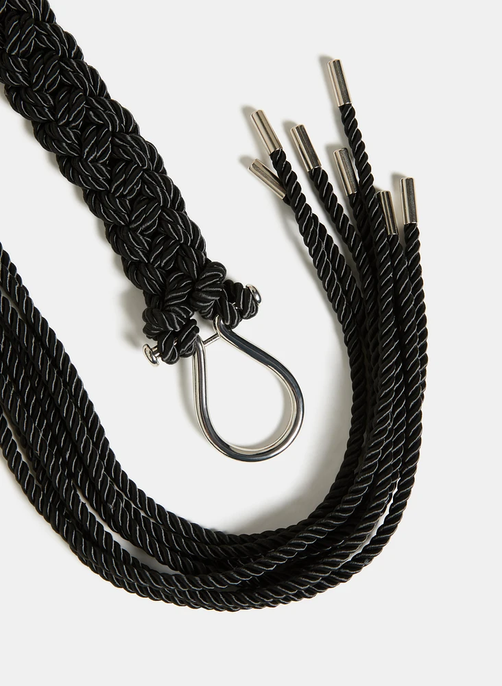 Braided Sash Belt