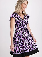 Circle Print Dress