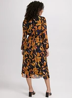 Floral Chiffon Dress
