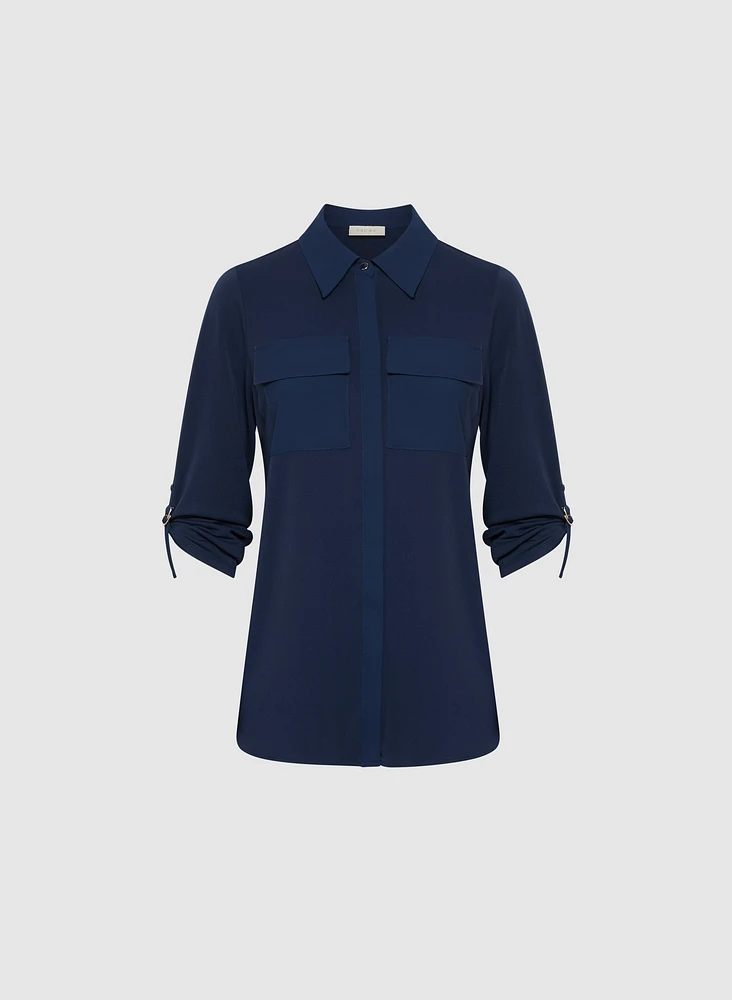 Button Jersey Shirt