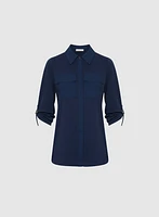 Button Jersey Shirt
