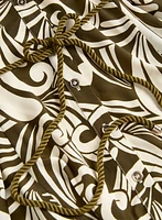 Geometric Print Day Dress