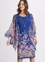 Floral Illusion Dress