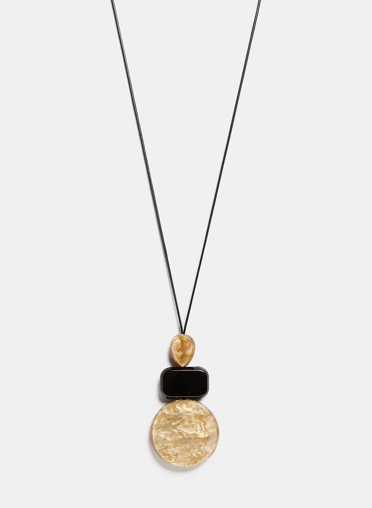 Geometric Pendant Necklace