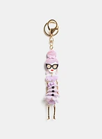 Stacked Figurine Keychain