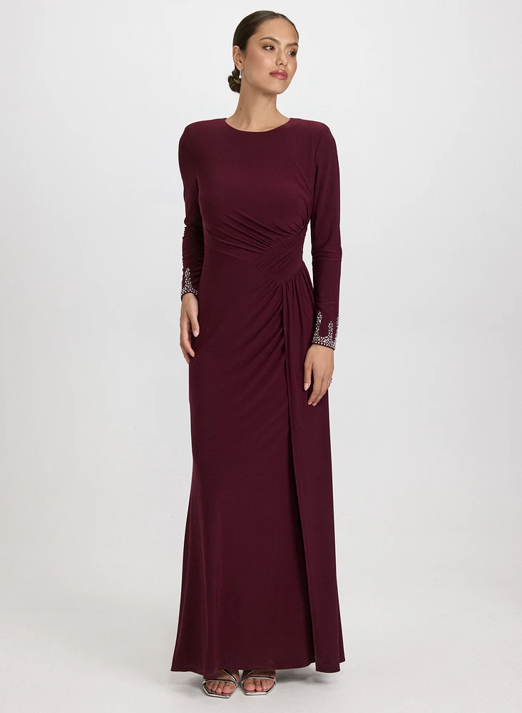 Waterfall Drape Dress