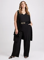 Long Buttoned Vest