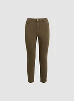 High Rise Slim Leg Jeans