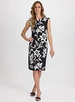 Graphic Floral Dress