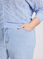 Pointelle Knit Sweater