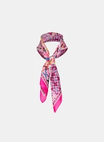 Mixed Tile Print Scarf