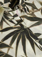 Blouse à motif feuilles